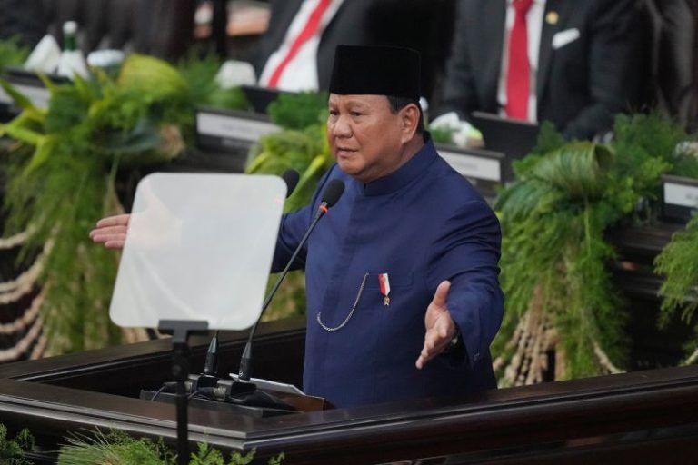 Ex-general Prabowo, once accused of rights abuses, takes up presidency of world’s third-largest democracy