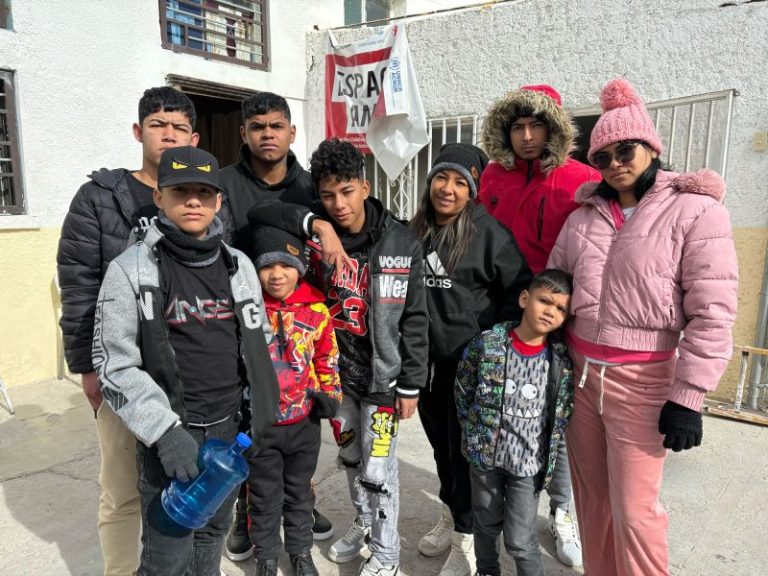 This family of ten trekked from Venezuela in hopes of asylum in America. Now they’re stuck at the border