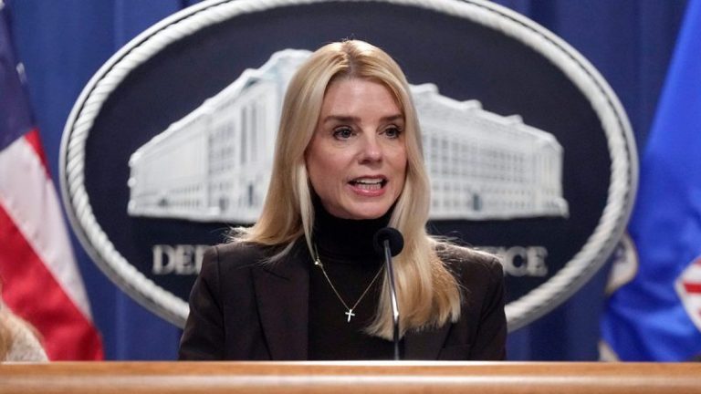Bondi says Epstein client list ‘sitting on my desk right now,’ and is reviewing JFK, MLK files