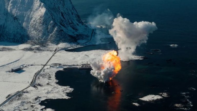 Orbital rocket crashes seconds after take-off in rare European spaceport launch