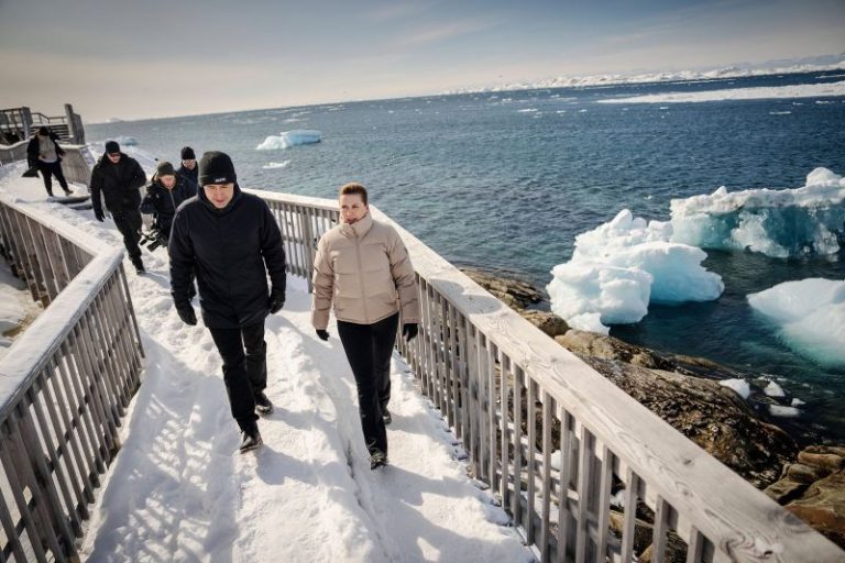 Danish prime minister visits Greenland as Trump seeks control of the Arctic territory