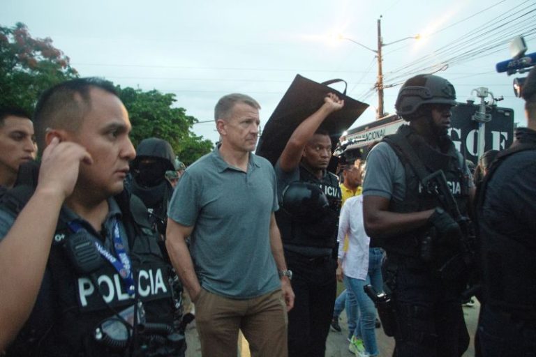 Blackwater founder Erik Prince joins security operation in Ecuador